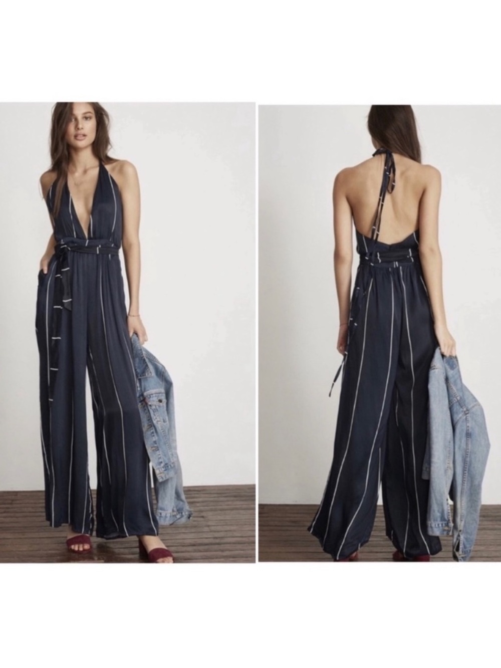 Faithfull The Brand Riley Jumpsuit/Riptide…